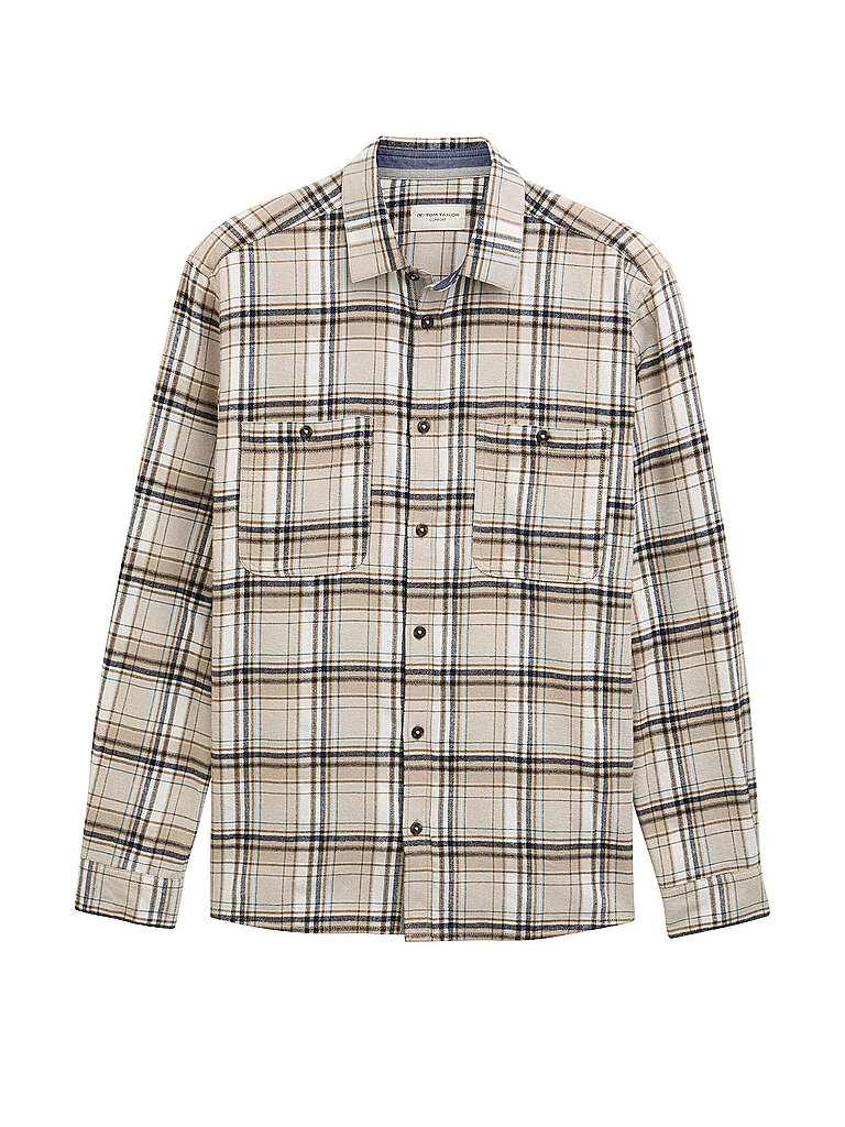 Tom Tailor Shirt Blue Stripy Structure XXL 4